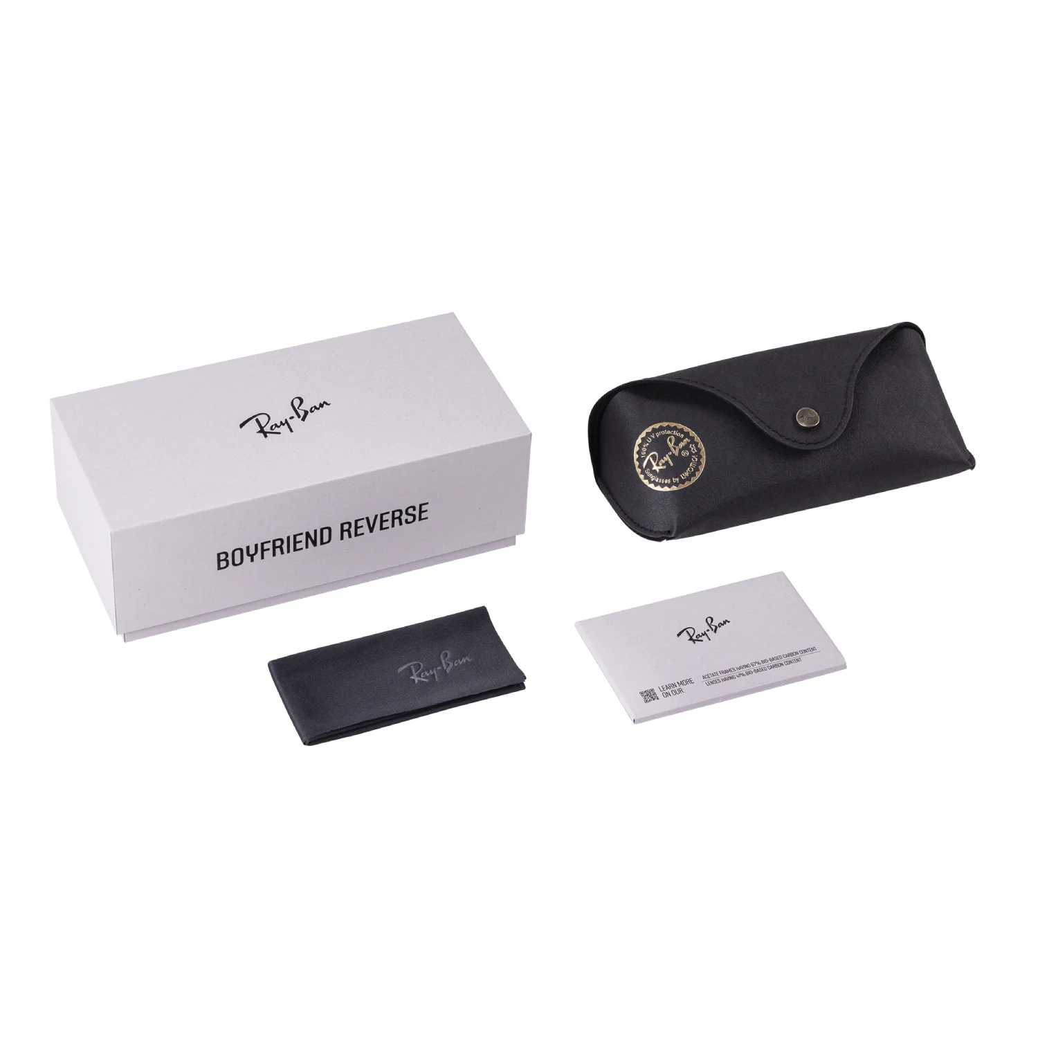 Ray-Ban Boyfriend Reverse Unisex RBR0501S Square Classic G-15 Sunglasses - Image 7