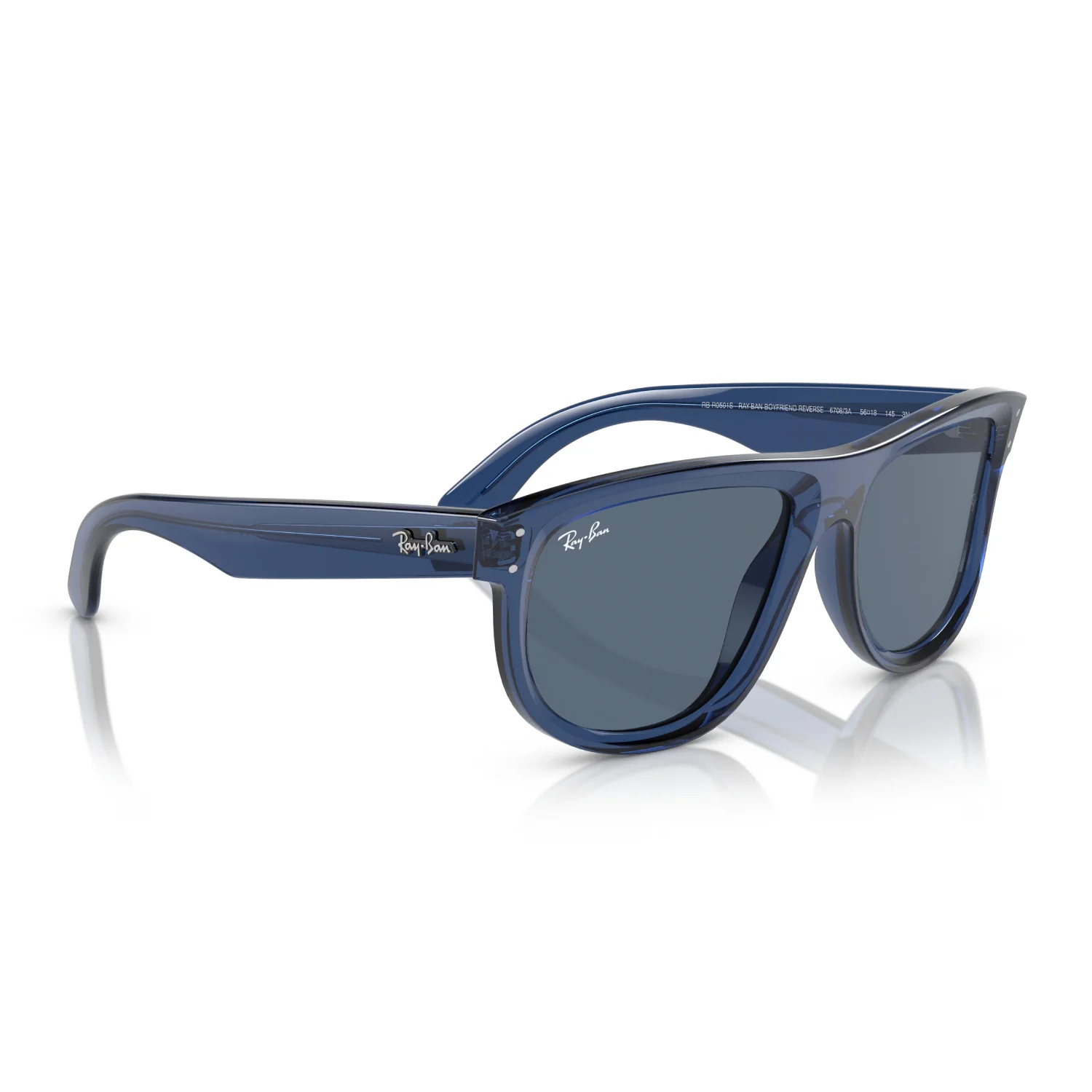 Ray-Ban Boyfriend Reverse Unisex RBR0501S Square Classic Sunglasses - Image 4