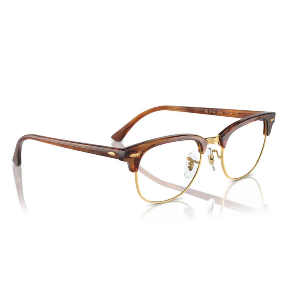 Ray-Ban Clubmaster RX5154538375 Unisex Square Clear Eyeglasses - Image 2
