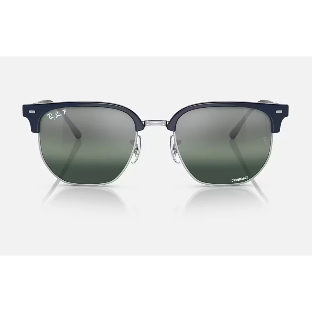 Ray-Ban Clubmaster Unisex RB4416 Irregular Chromance Sunglasses