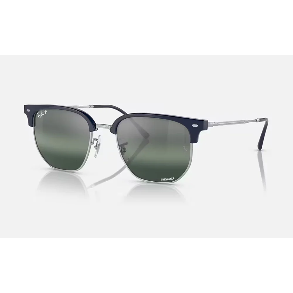 Ray-Ban Clubmaster Unisex RB4416 Irregular Chromance Sunglasses - Image 4