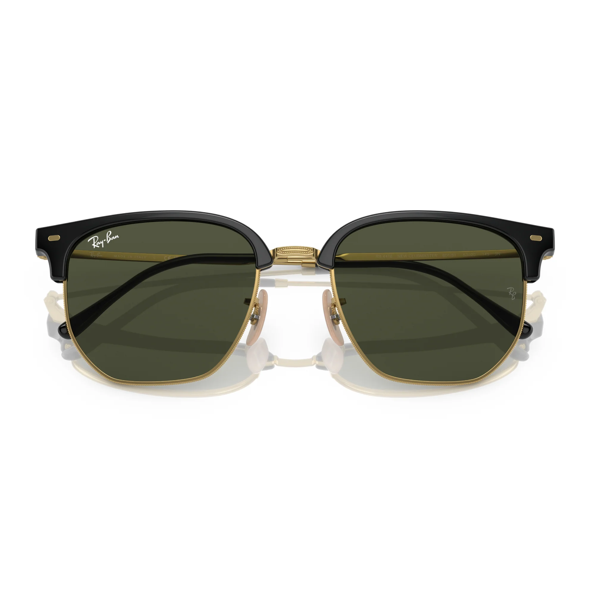 Ray-Ban Clubmaster Unisex RB4416 Irregular Classic Sunglasses - Image 2