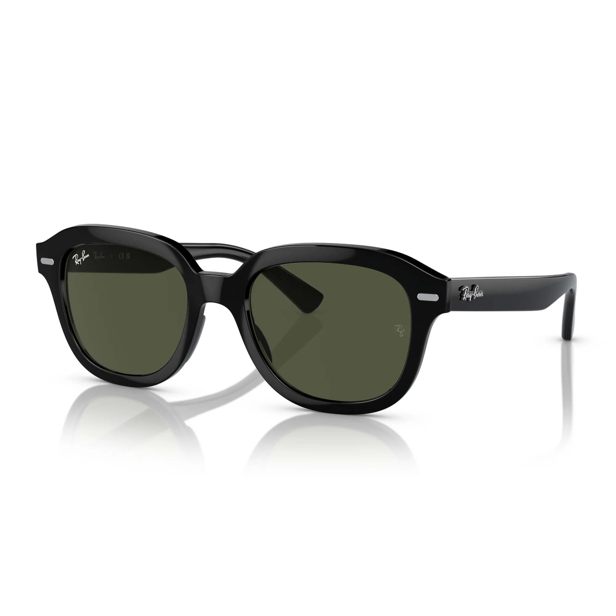 Ray-Ban Erik Unisex RB4398 Square Classic Sunglasses - Image 4