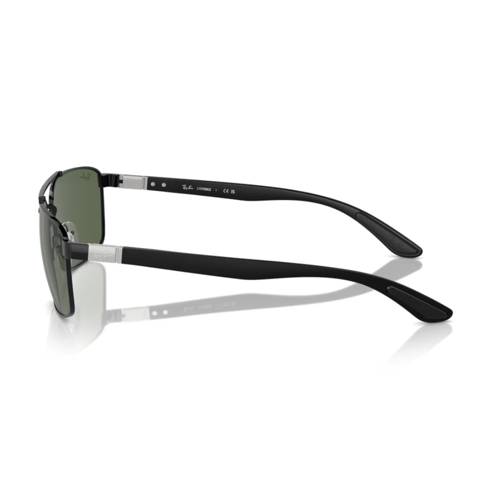 Ray-Ban RB373760002/ Unisex Rectangle Solid Color Sunglasses - Image 3