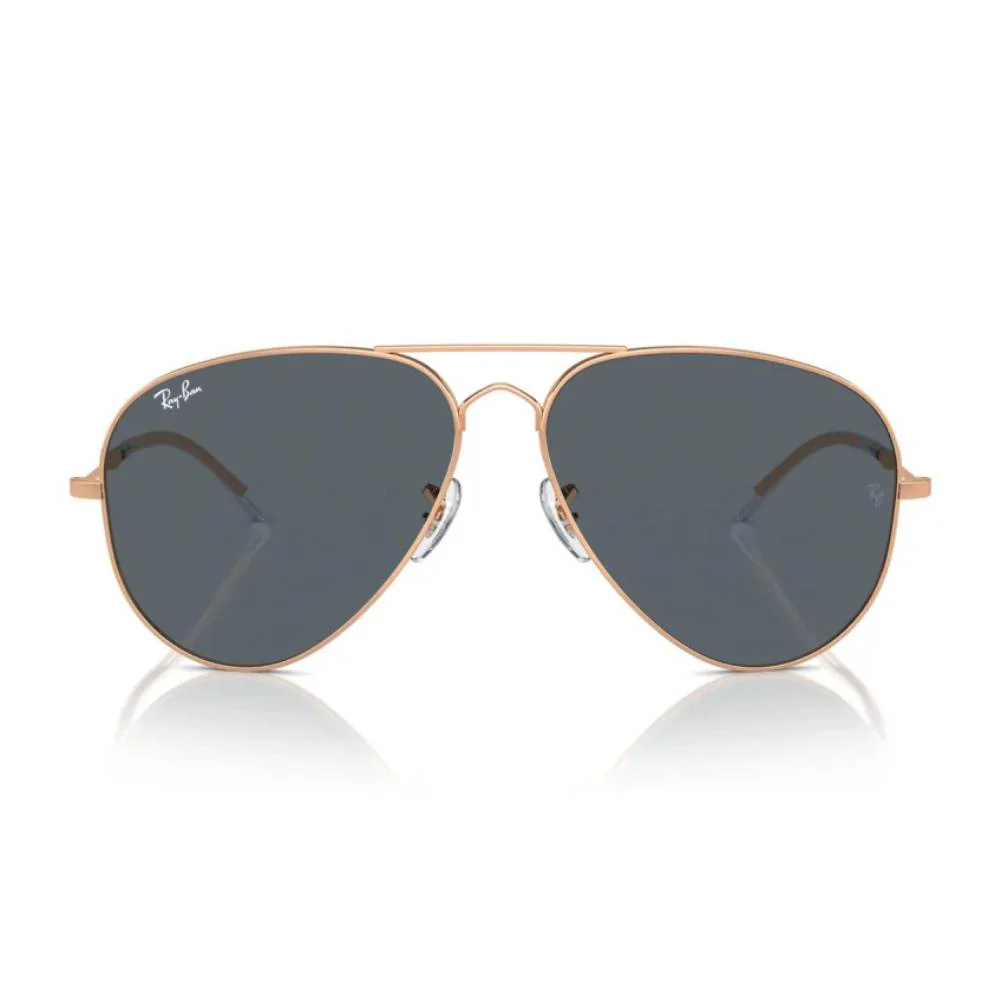 Ray-Ban RB3825629202 Unisex Pilot Solid Color Sunglasses - Image 3