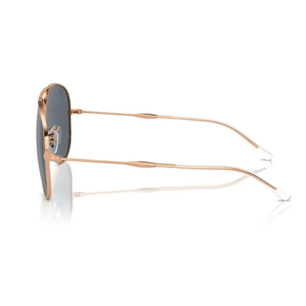 Ray-Ban RB3825629202 Unisex Pilot Solid Color Sunglasses - Image 4