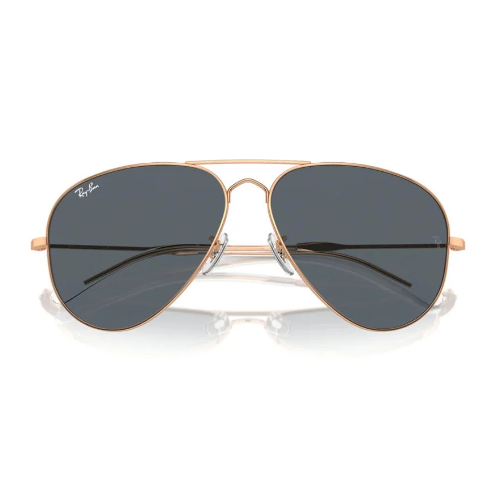 Ray-Ban RB3825629202 Unisex Pilot Solid Color Sunglasses - Image 5