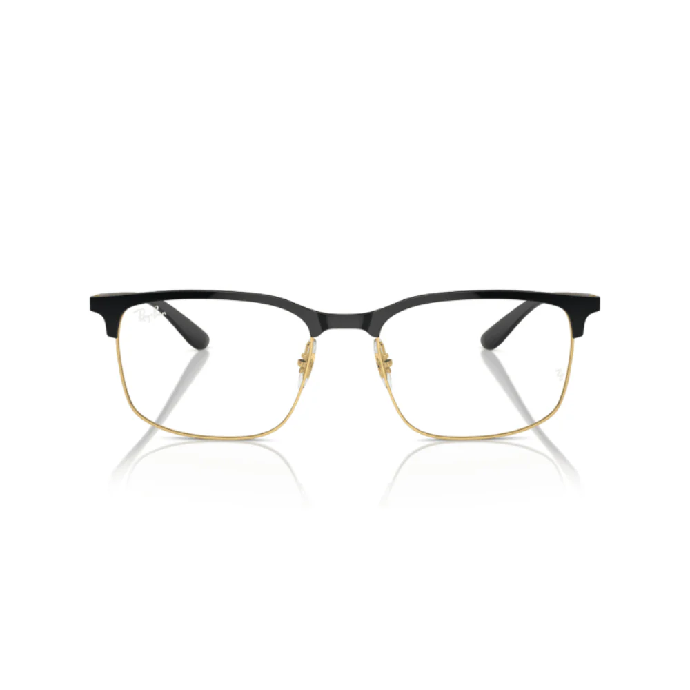 Ray-Ban RX6518572890 Unisex Square Clear Eyeglasses - Image 3