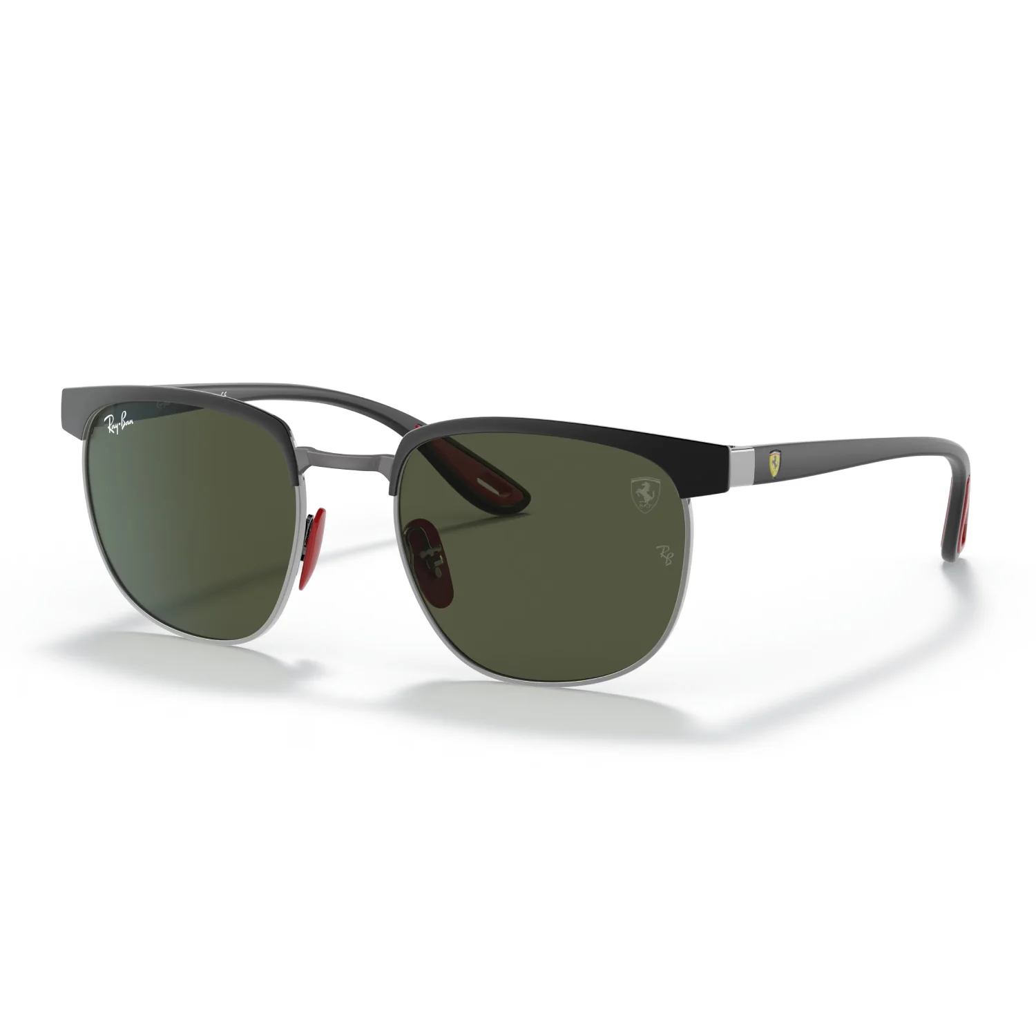 Ray-Ban Scuderia Ferrari Unisex RB3698M Square Classic Sunglasses