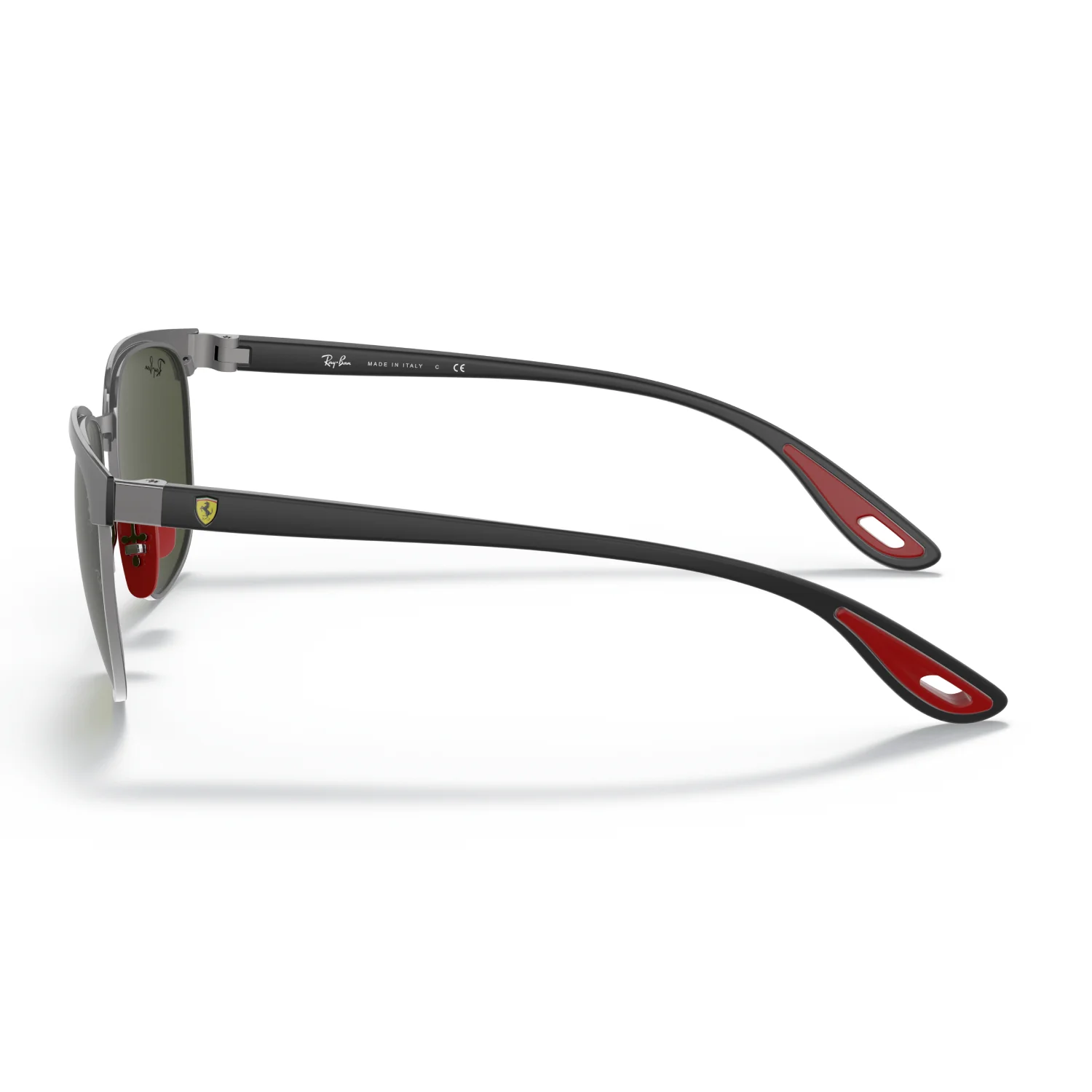 Ray-Ban Scuderia Ferrari Unisex RB3698M Square Classic Sunglasses - Image 5