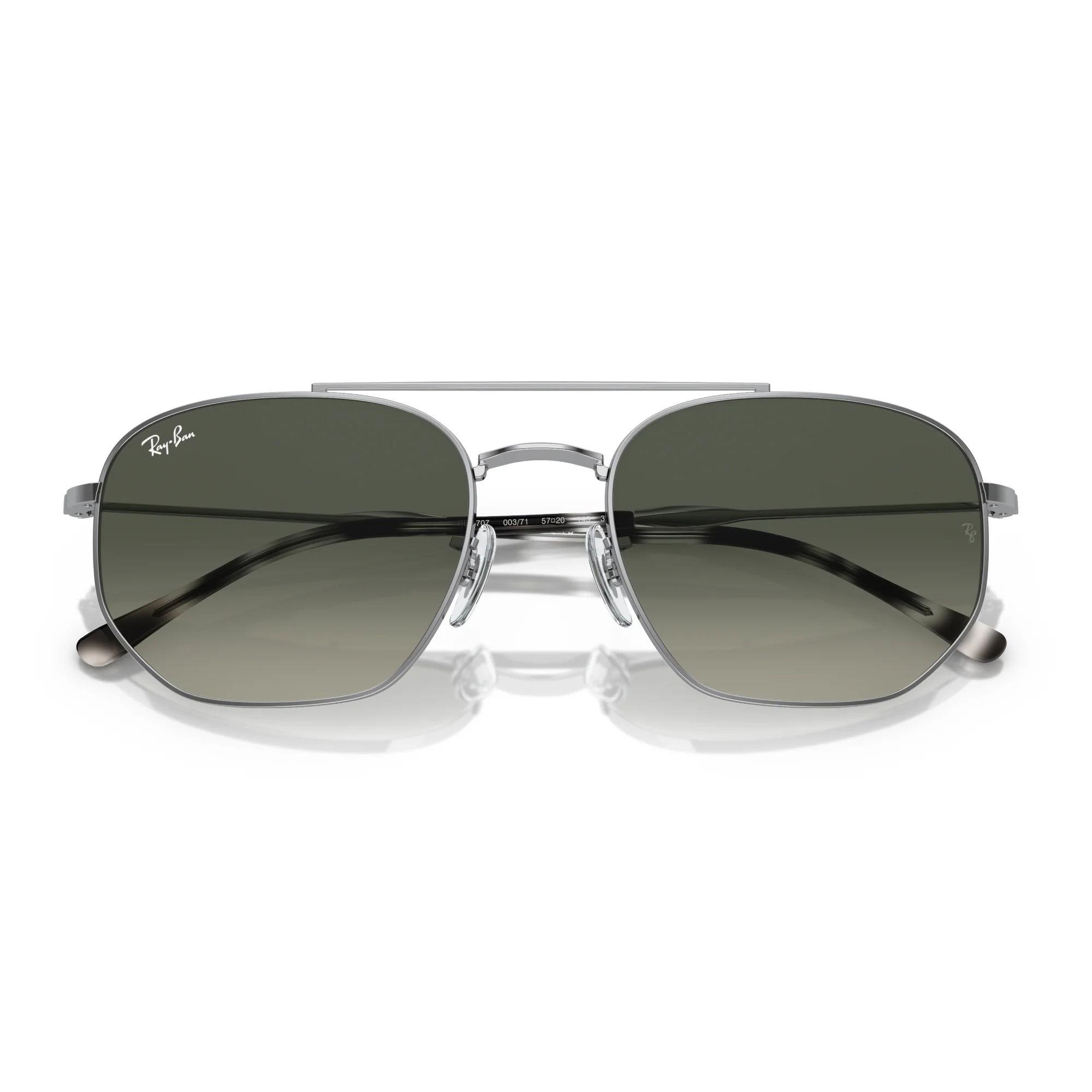 Ray-Ban Unisex RB3707 Irregular Gradient Sunglasses - Image 2