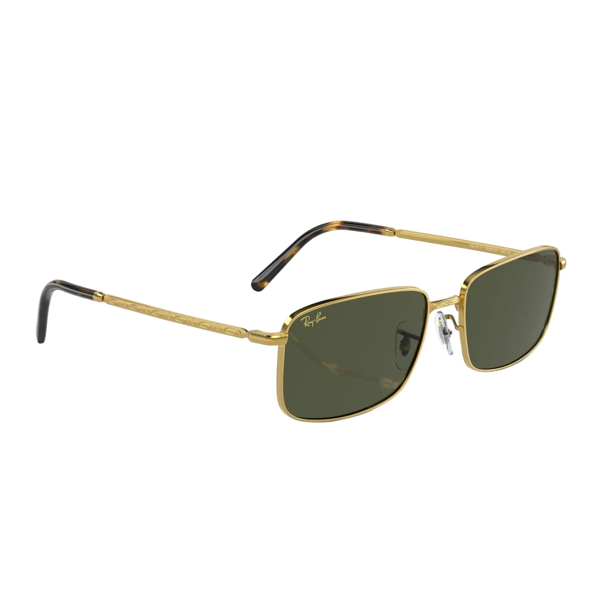 Ray-Ban Unisex RB3717 Rectangle Classic Sunglasses - Image 3