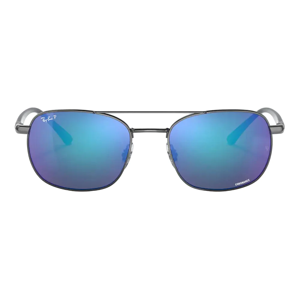 Ray-Ban Unisex Sunglass, Gray/Blue