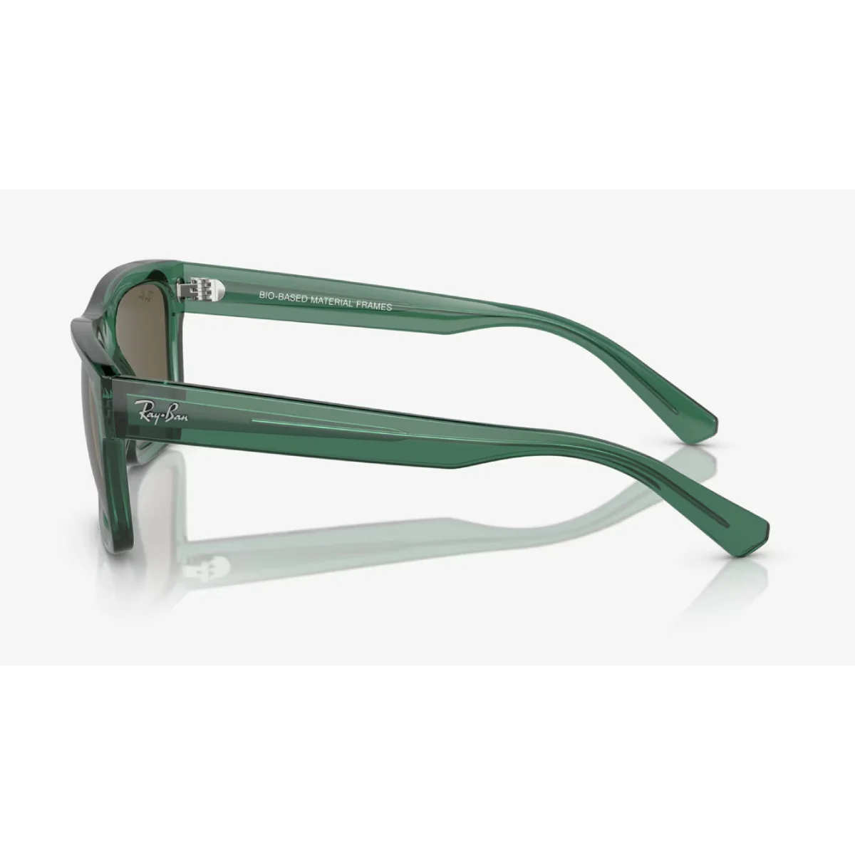 Ray-Ban Warren Bio-Based Unisex RB4396 Rectangle Solid Color Sunglasses - Image 5