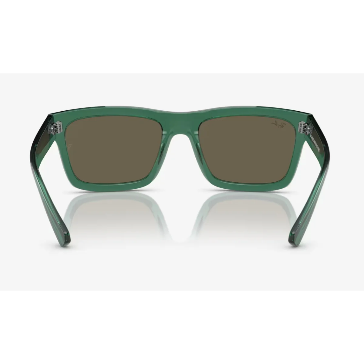 Ray-Ban Warren Bio-Based Unisex RB4396 Rectangle Solid Color Sunglasses - Image 6
