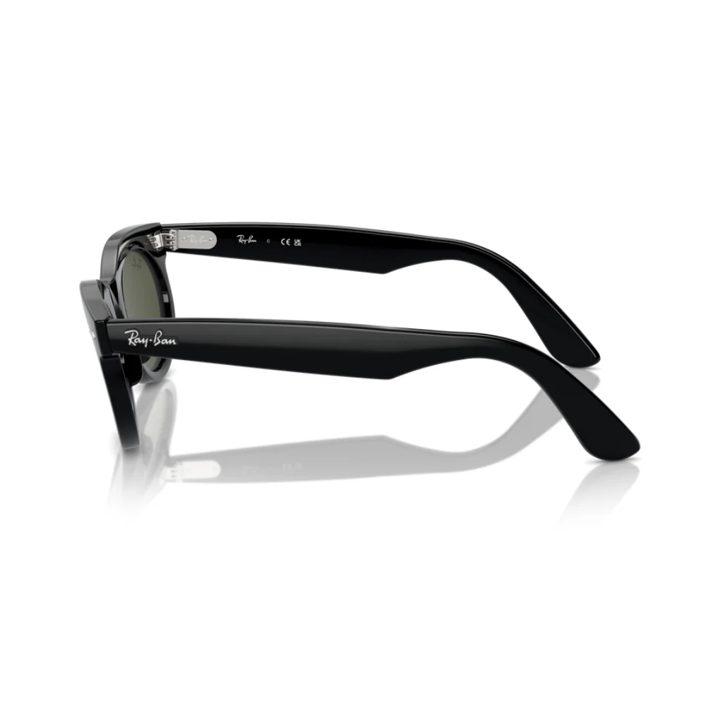 Ray-Ban Wayfarer Way RB224253901/ Unisex Oval Solid Color Sunglasses - Image 3