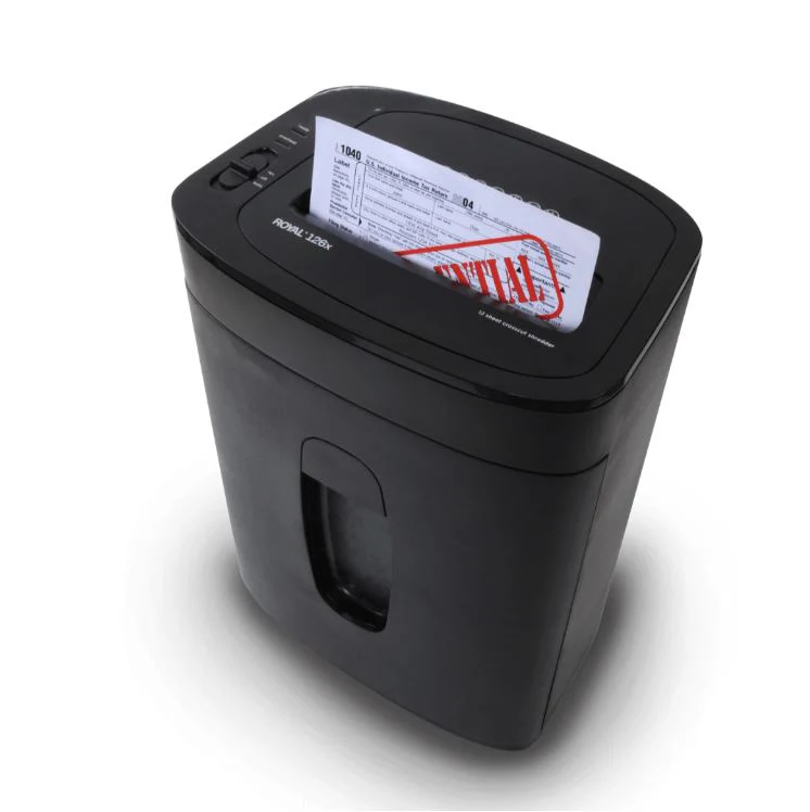 Royal 95001G 126X 12-Sheet Crosscut Shredder - Black - Image 6