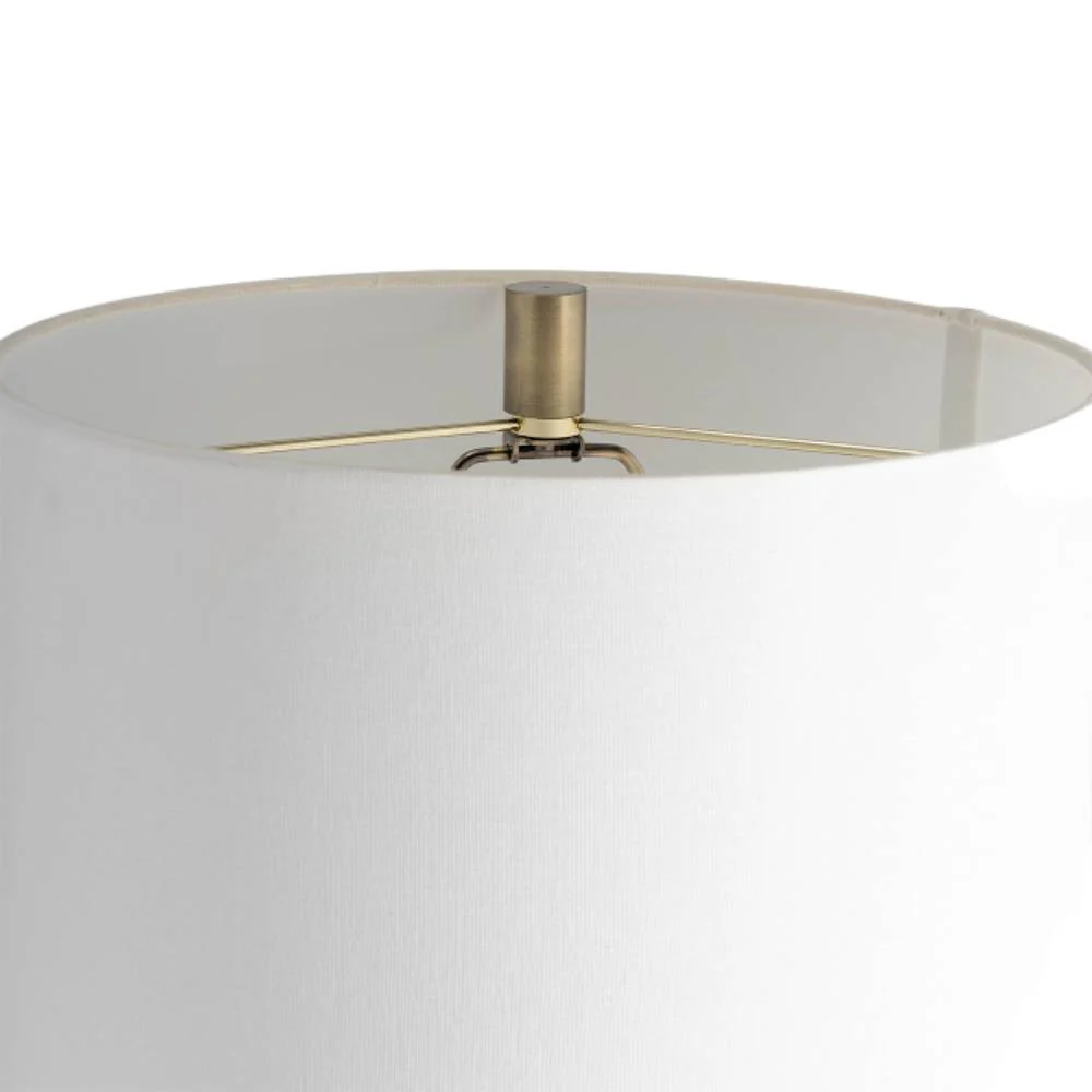 Sagebrook Stacking Orbs 31" Table Lamp - Gold/White - Image 3