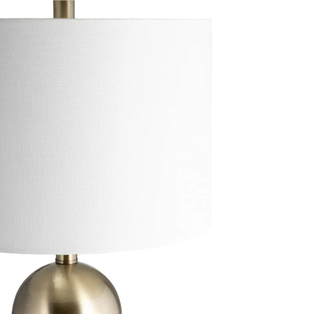 Sagebrook Stacking Orbs 31" Table Lamp - Gold/White - Image 4
