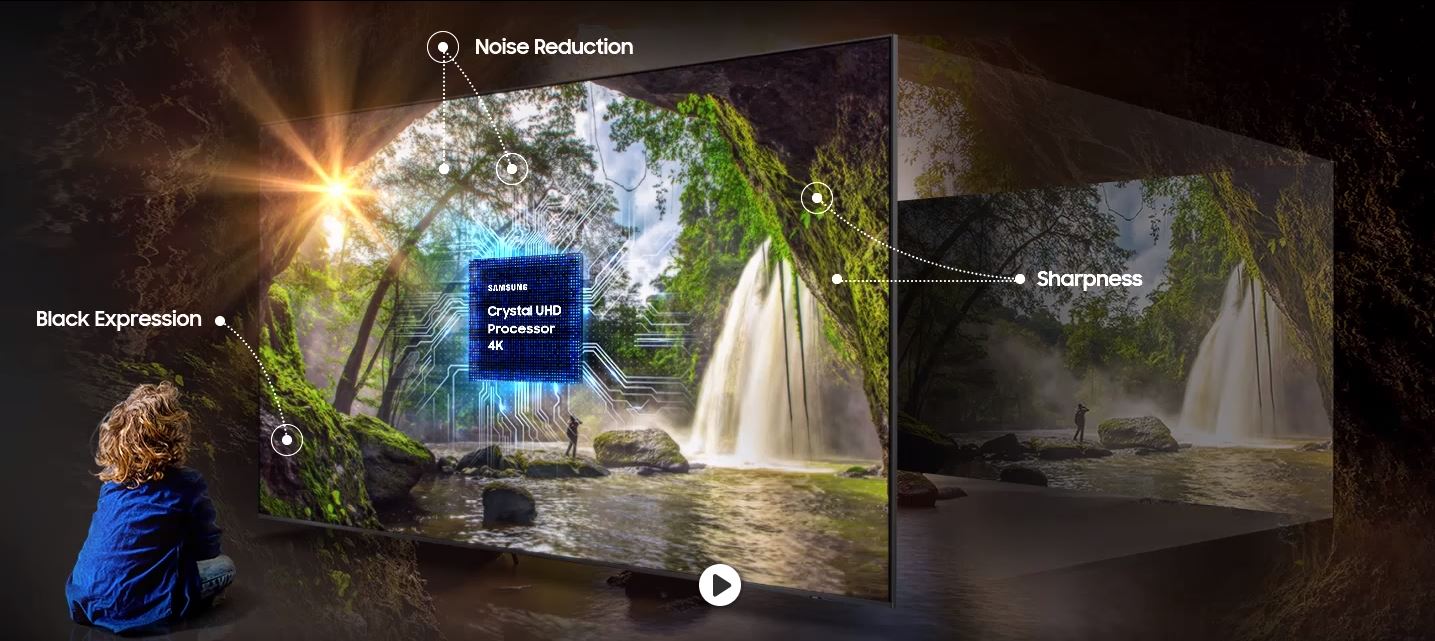 Samsung 98" Class DU9000 Crystal UHD 4K Smart Tizen TV - Image 9