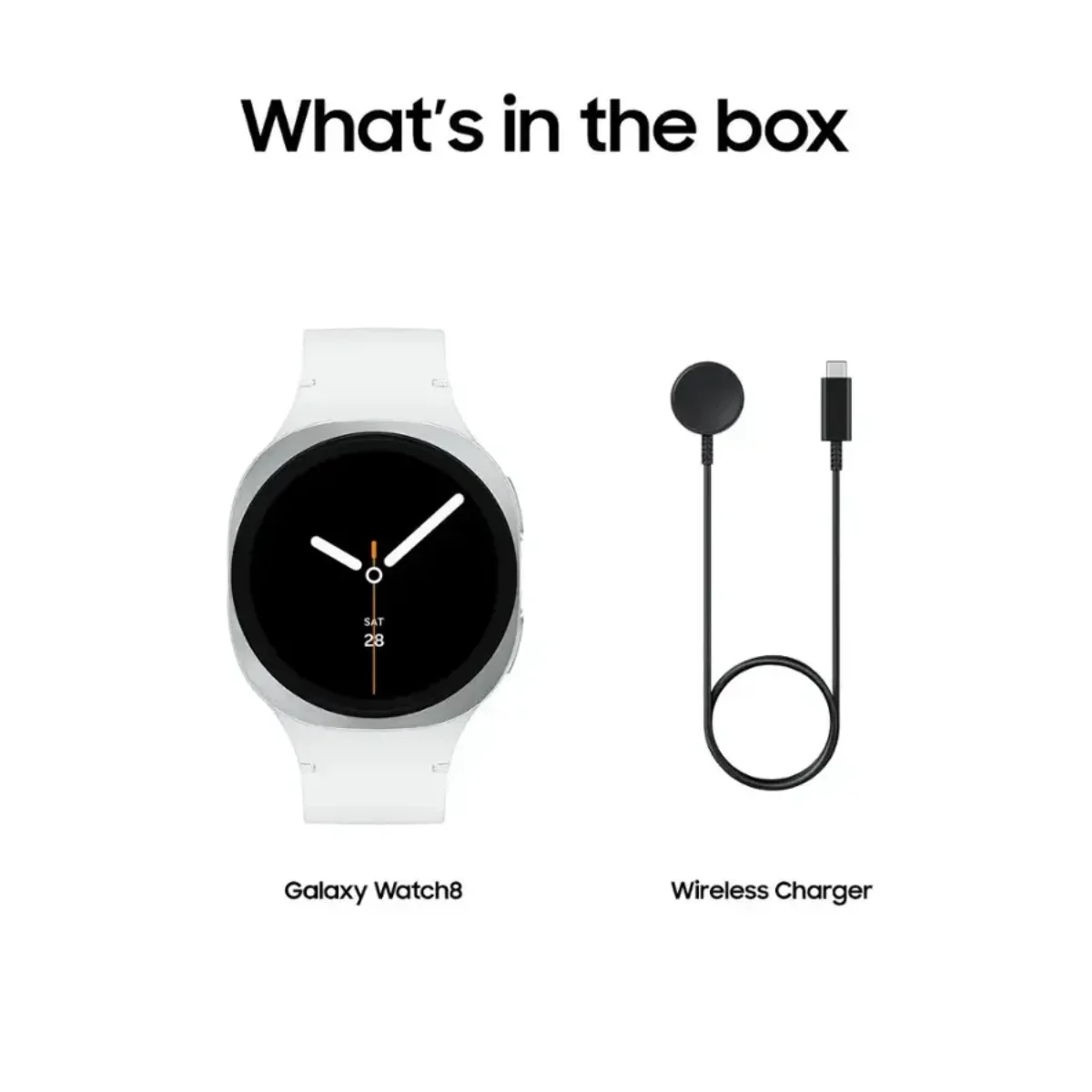 Samsung Galaxy Watch8 40mm Aluminum Case Smartwatch with Sport Band - Bluetooth - Image 5