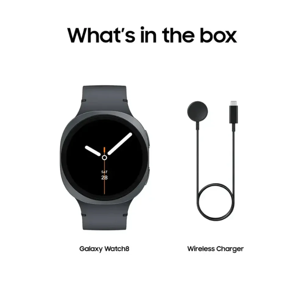 Samsung Galaxy Watch8 44mm Aluminum Case Smartwatch with Sport Band - Bluetooth - Image 2