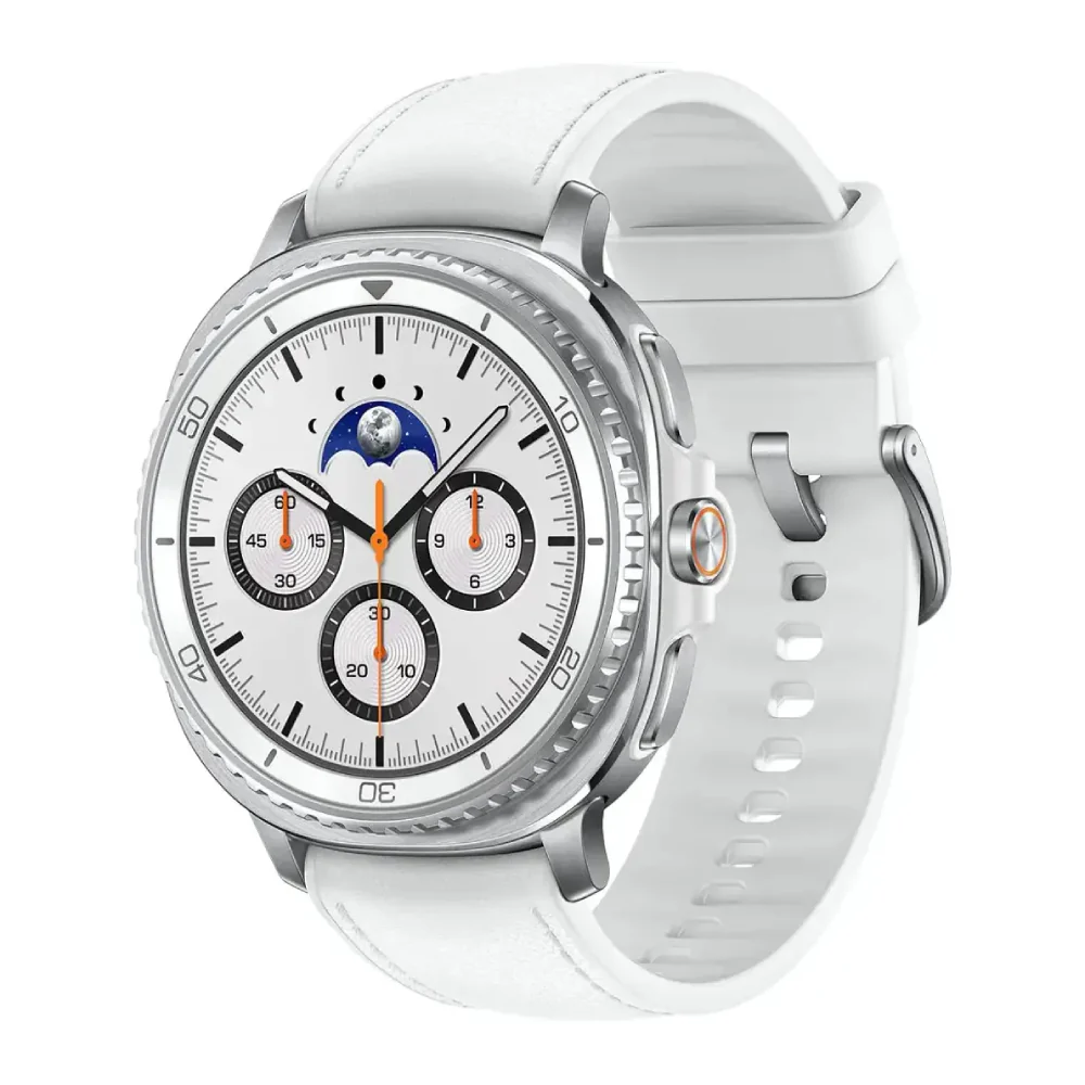 Samsung Galaxy Watch8 Classic 46mm Stainless Steel Case Smartwatch with Hybrid Band - Bluetooth - Image 5