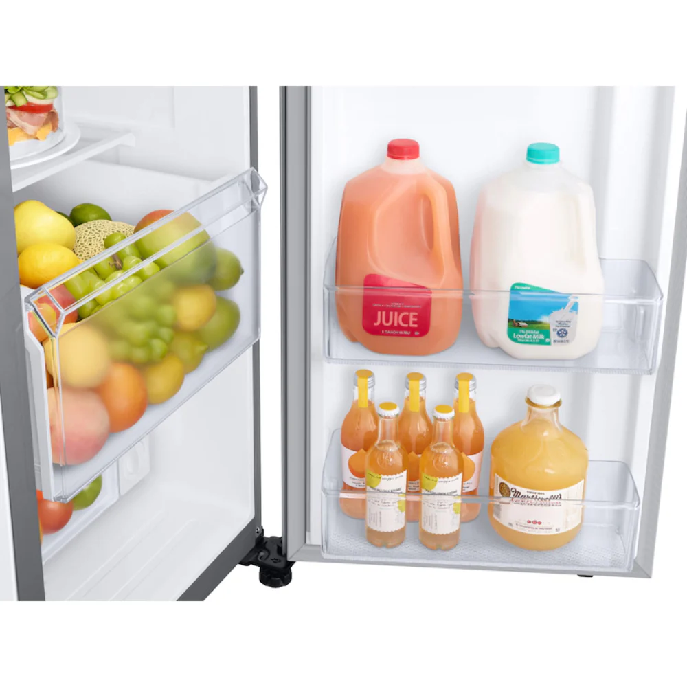Samsung RS27T5200 27.4 cu. ft. Side by Side Refrigerator in Fingerprint Resistant - Image 8