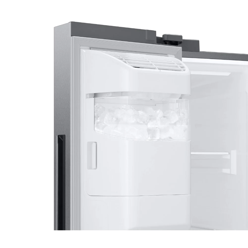 Samsung RS27T5561SR 26.7 cu. ft. Family Hub Side by Side Smart Refrigerator in Fingerprint Resistant -Stainless Steel - Image 5