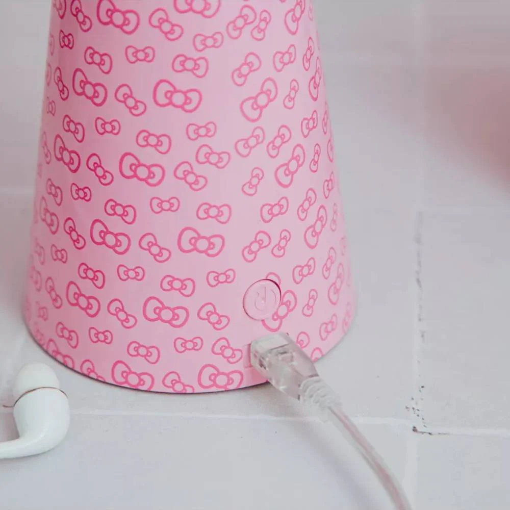 Sanrio Hello Kitty 12" Glitter Motion Mood Light - Pink - Image 3