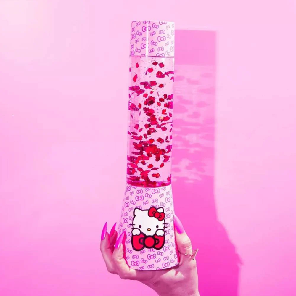 Sanrio Hello Kitty 12" Glitter Motion Mood Light - Pink - Image 7