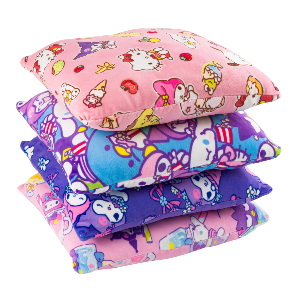 Sanrio Hello Kitty 13" Square Travel Cloud Pillow - Assortment