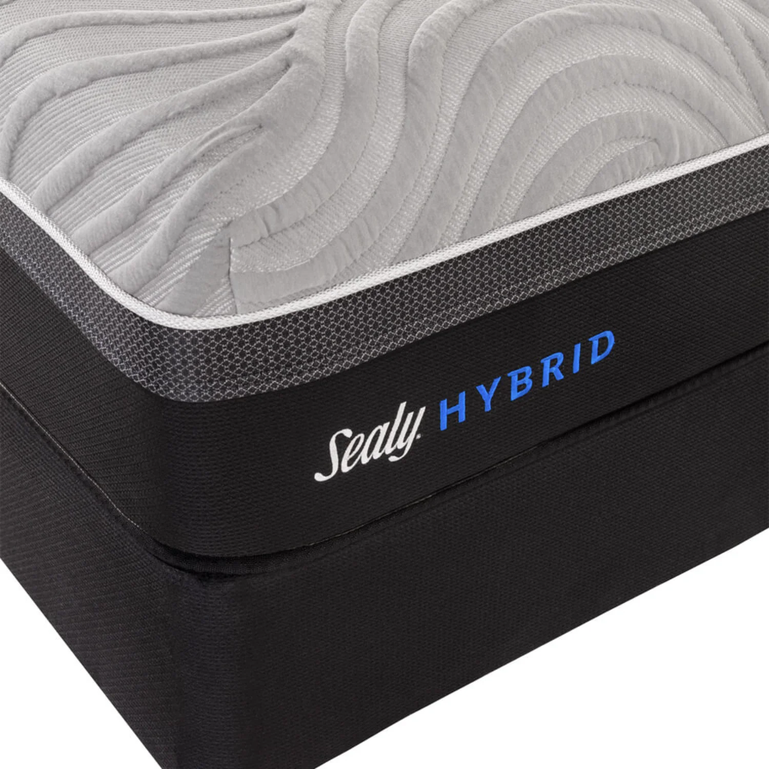 Sealy Hybrid Performance Z9 Copper II Firm Twin XL Mattress - Black/Gray - Image 4