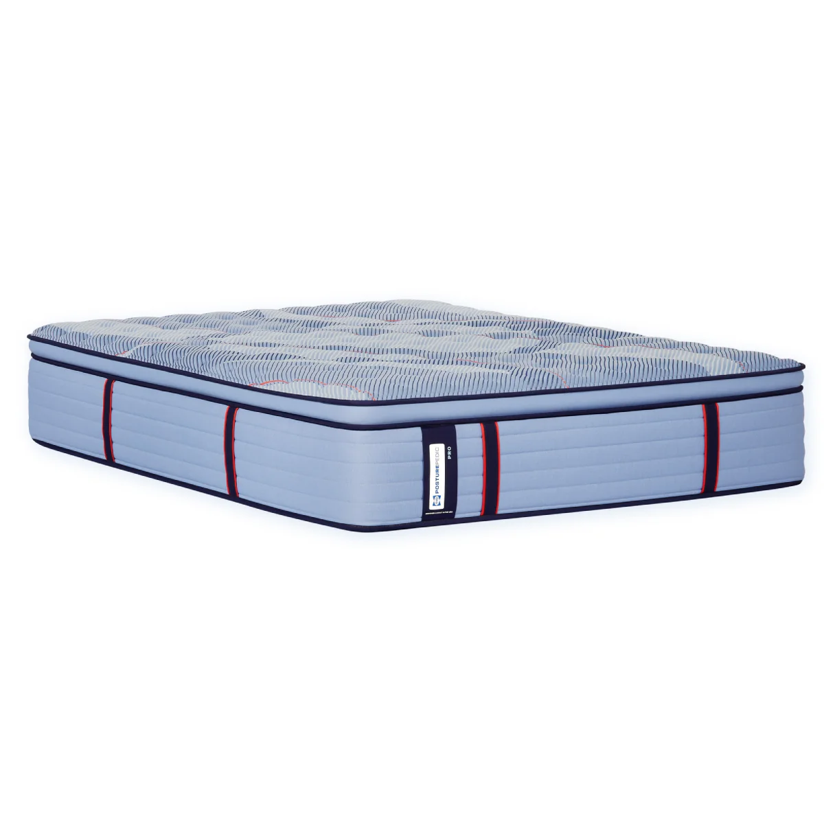 Sealy Posturepedic Pro Reno 15" Medium Euro Pillow Top Mattress - Blue - Image 5