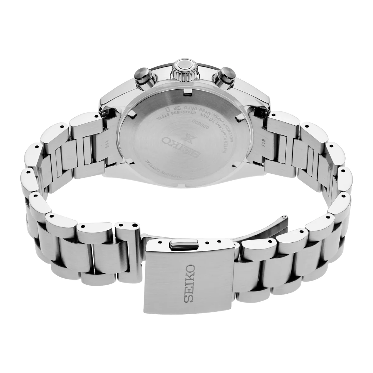 Seiko Prospex Men™ 39mm Silver-Tone Bracelet Watch - White Dial - Image 3