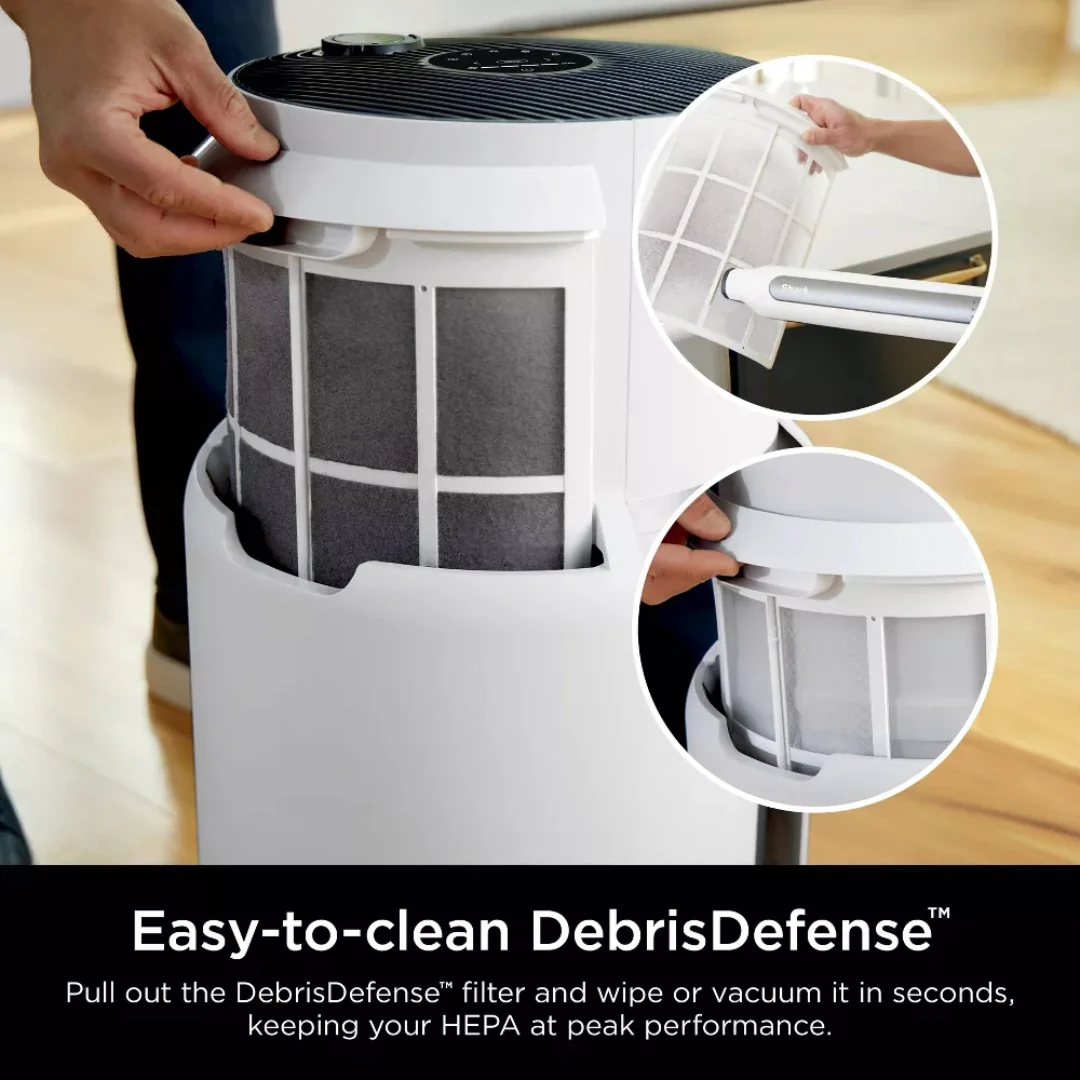 Shark - NeverChange Air Purifier MAX - White - Image 11