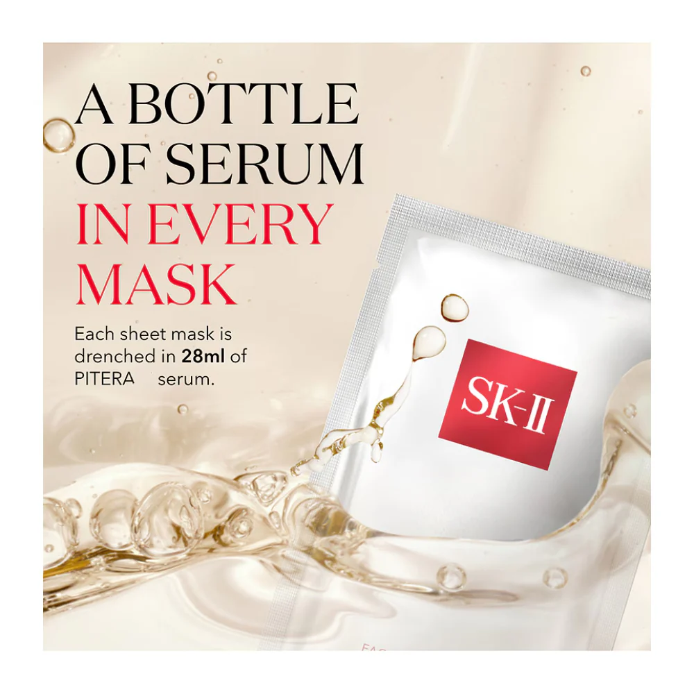 SK II Pitera Facial Treatment Mask Twin Pack - Image 2