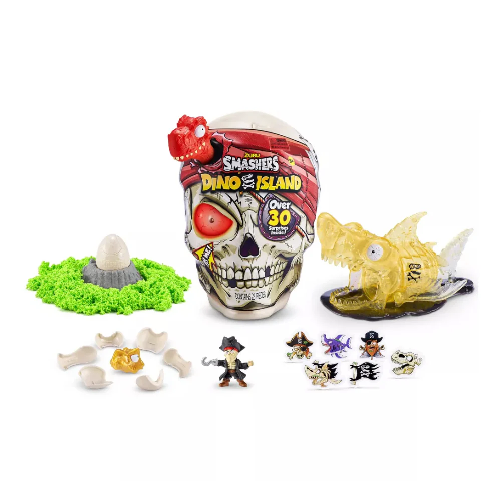 Smashers Dino Island Giant Skull, Multicolor - Image 2