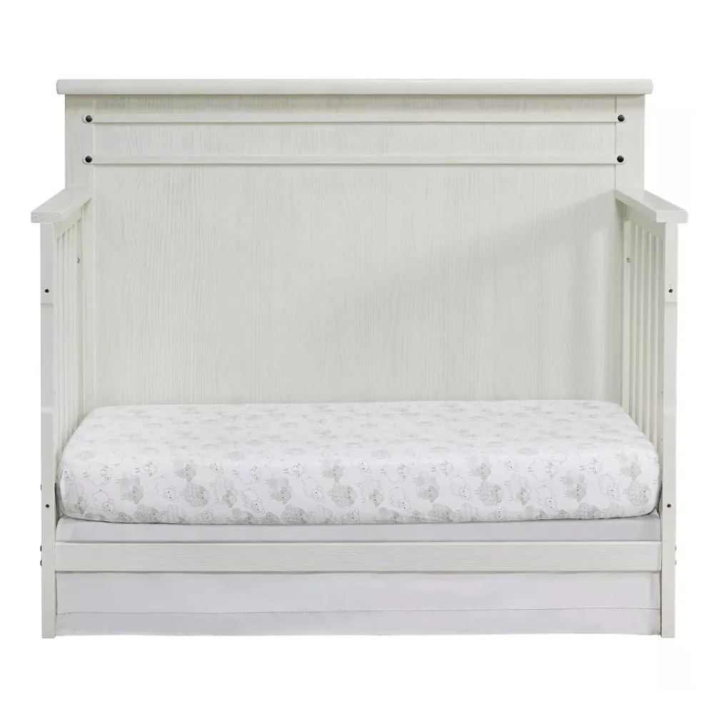 Soho Baby Ellison Rustic White 4-in-1 Convertible Crib - Image 3