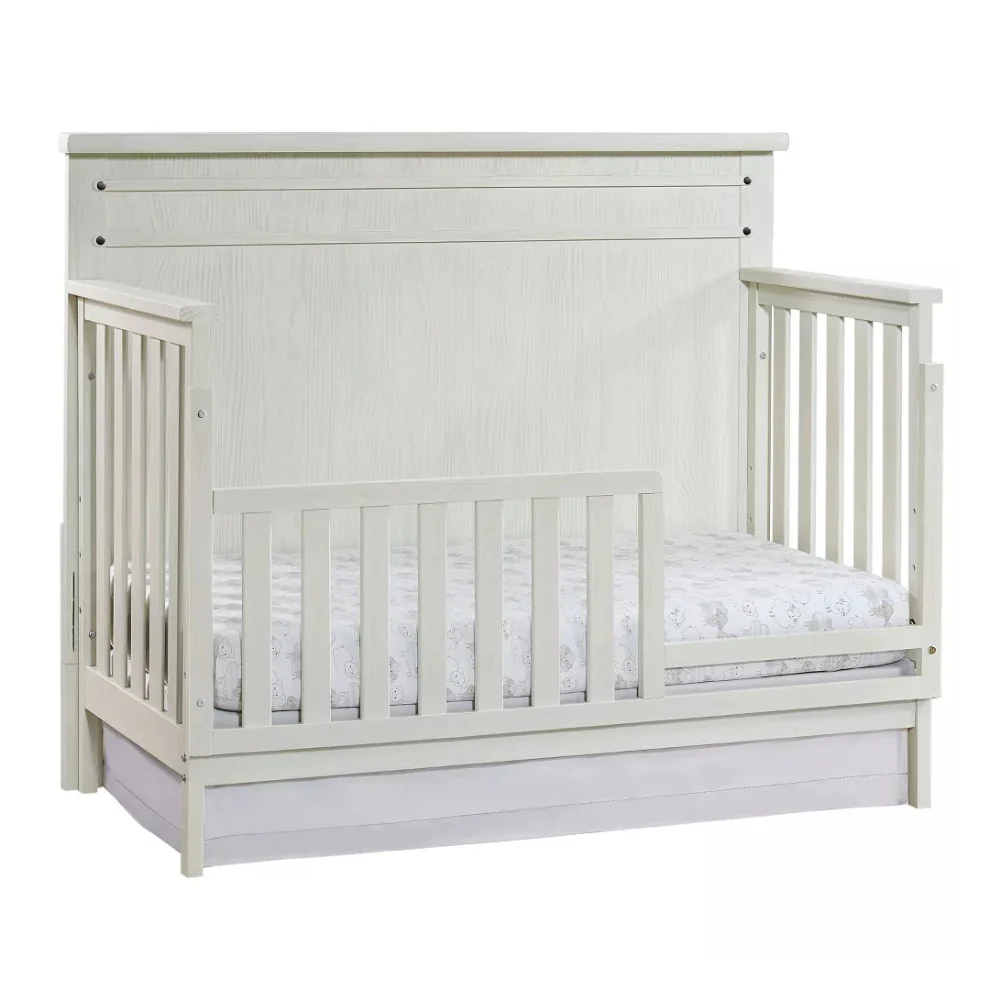 Soho Baby Ellison Rustic White 4-in-1 Convertible Crib - Image 5