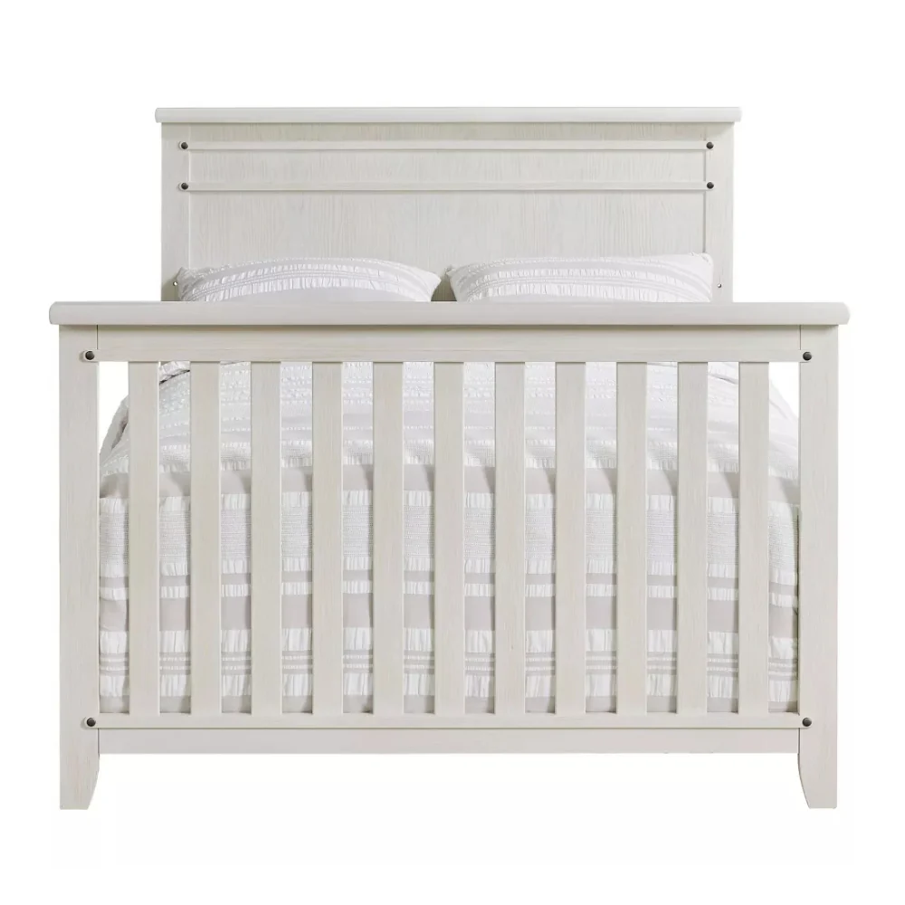 Soho Baby Ellison Rustic White 4-in-1 Convertible Crib - Image 7