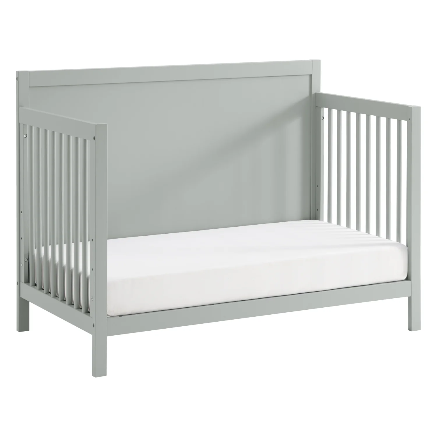 Soho Baby Essential Gray 4-in-1 Panel Wooden Crib - Image 6