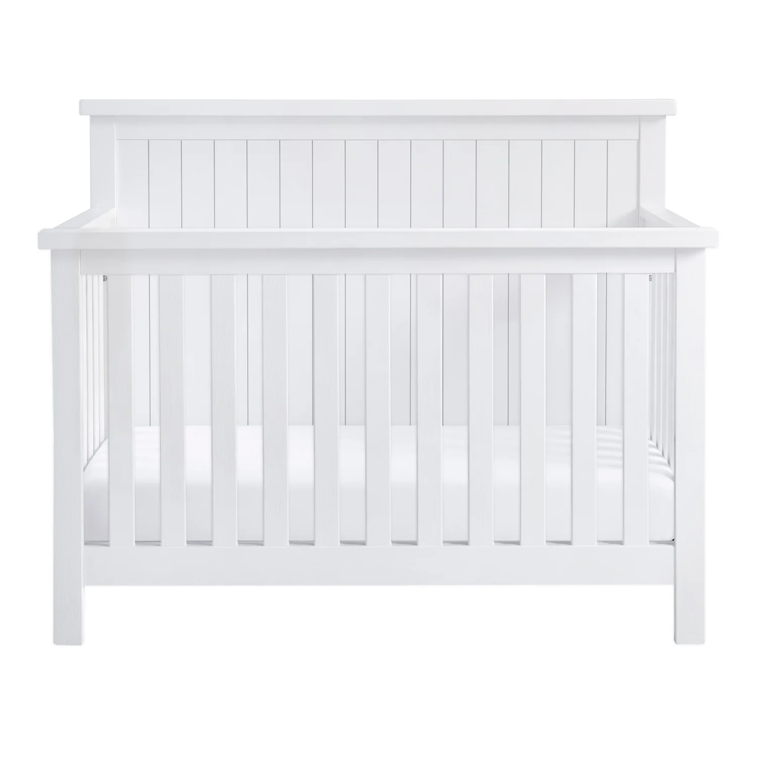 Soho Baby Everlee Whitewash 4-in-1 Convertible Wooden Crib - Image 5