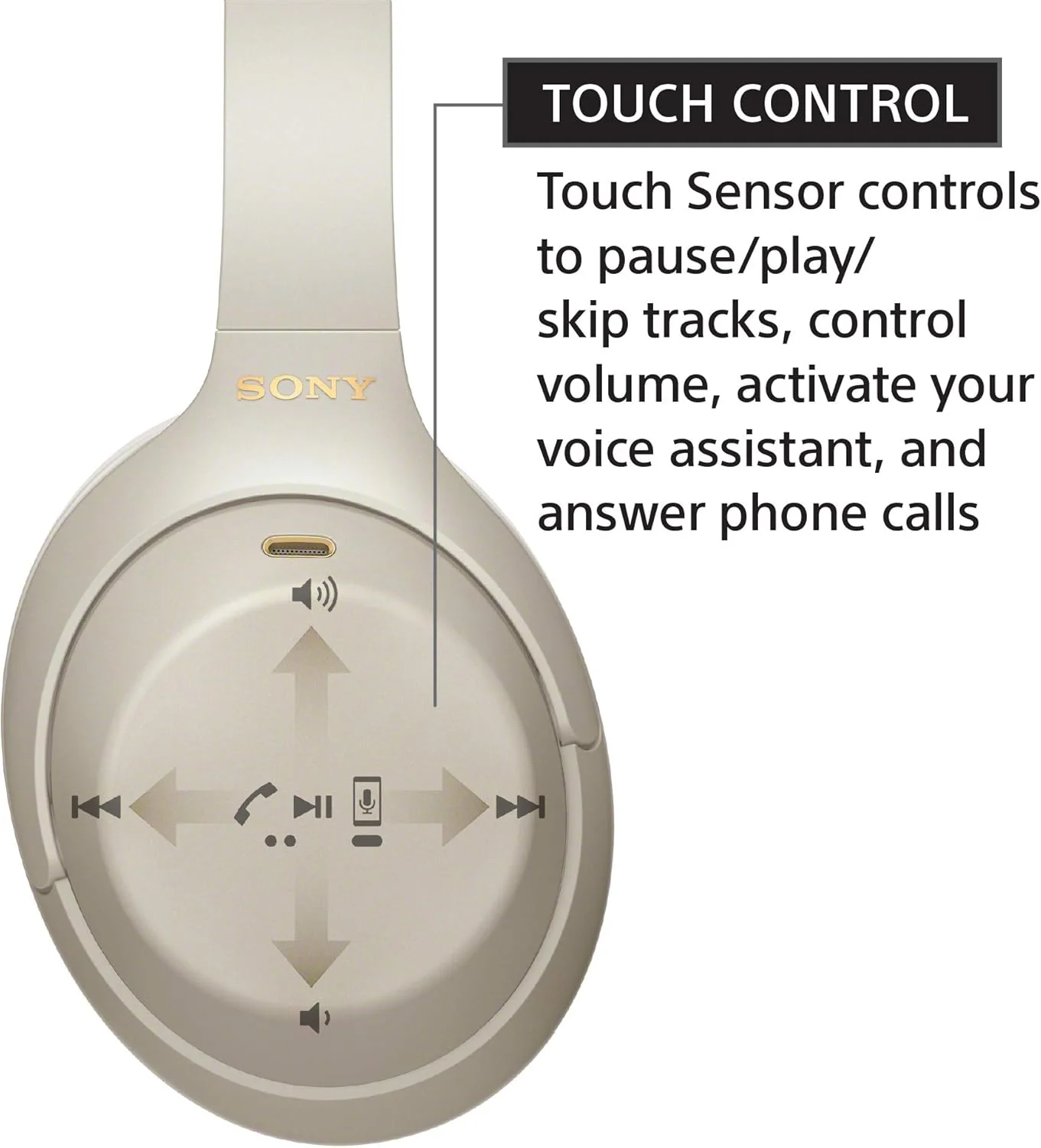 Sony WH1000XM4 Wireless Premium Noise Canceling Overhead Headphones with Mic - Image 7