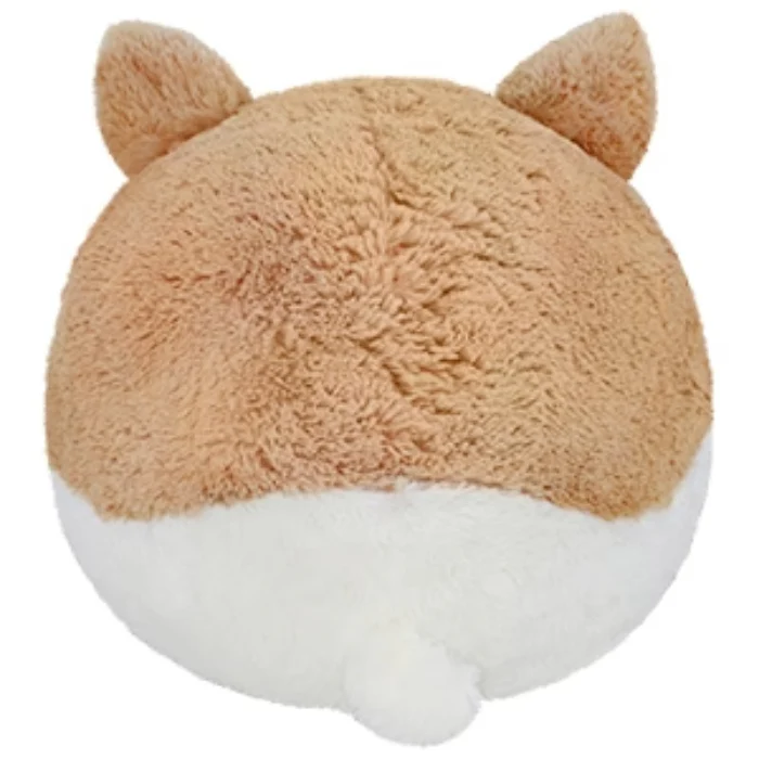 Squishable Corgi 15" Plush Toy - White/Brown - Image 3