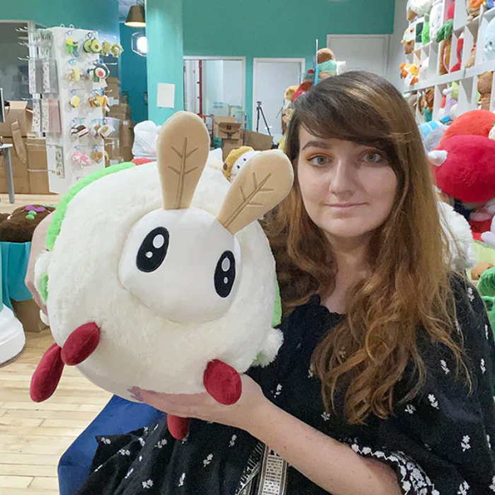 Squishable Luna Moth 15" Plush Toy - Multicolor - Image 4