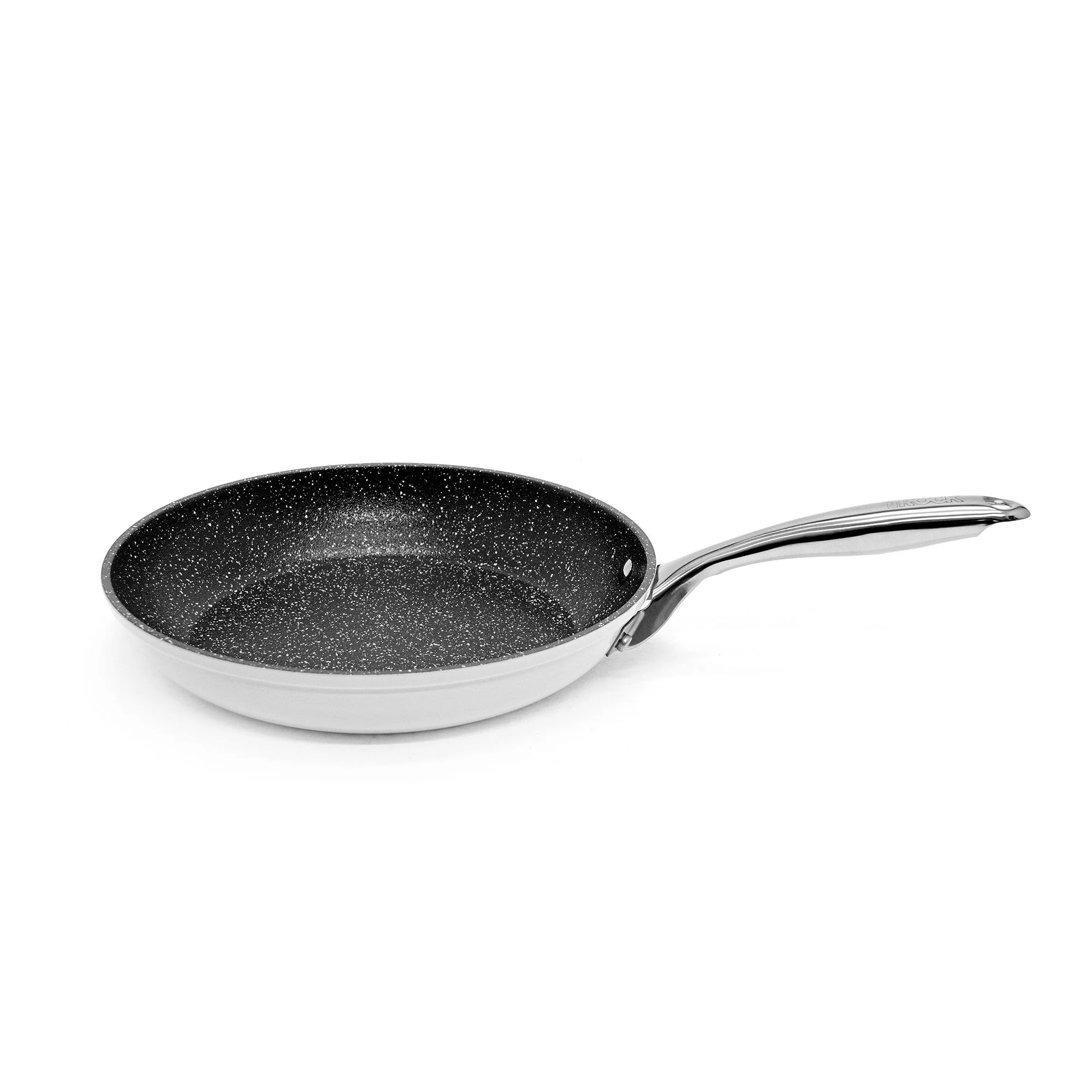 Starfrit The Rock ZERO 11" Ceramic Non-Stick Fry Pan - Black/Silver