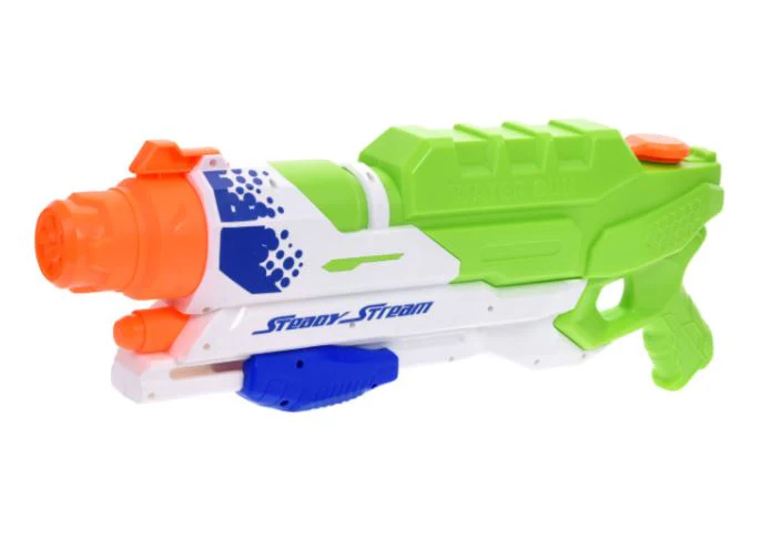 Steady Stream Air Pressure Shooting Water Gun - Green/White