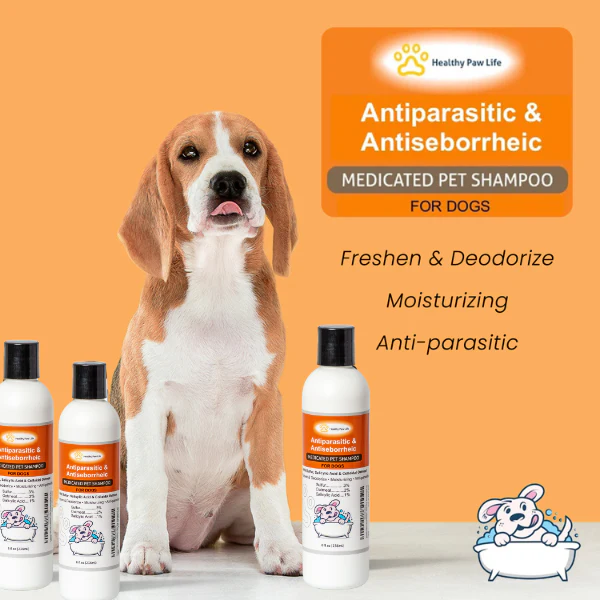 Sulfur Salicylic Acid Oatmeal Dog Shampoo - Image 5