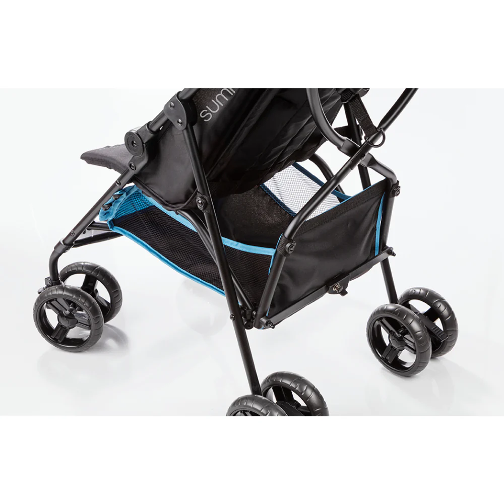 Summer Infant 3Dmini Convenience Stroller - Blue/Black - Image 8